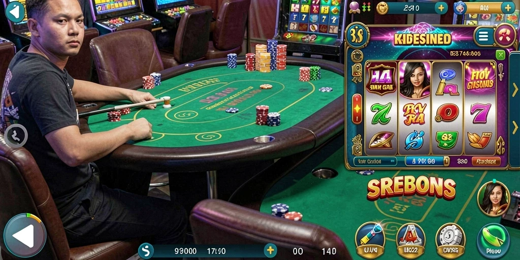 Tampilan awal game 333V yang menarik.