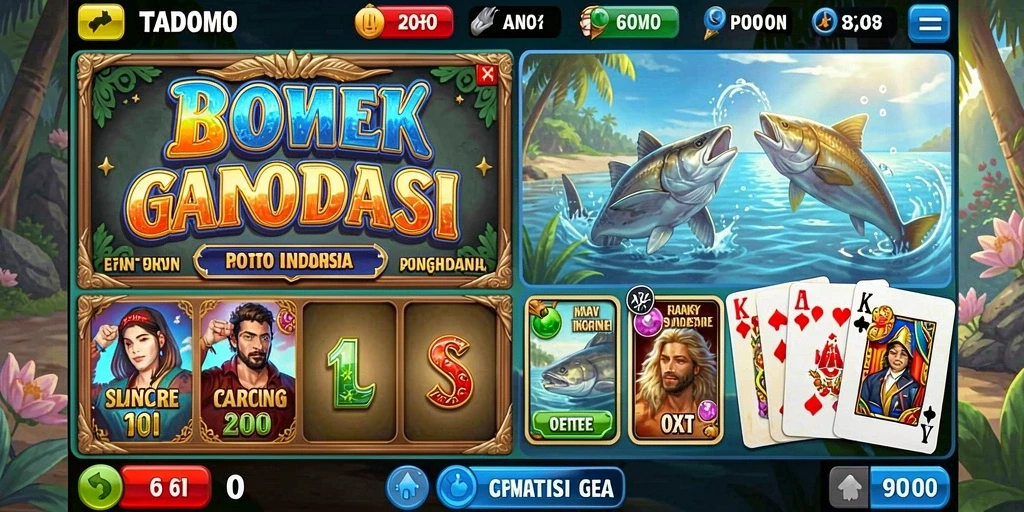 Tampilan awal yang menarik dan intuitif.