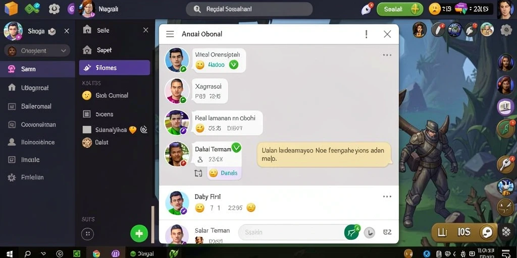 Tampilan antarmuka pengguna yang menarik.