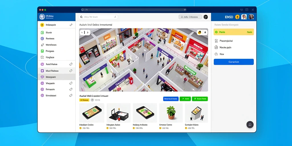 Tampilan menu utama yang menarik dan intuitif.