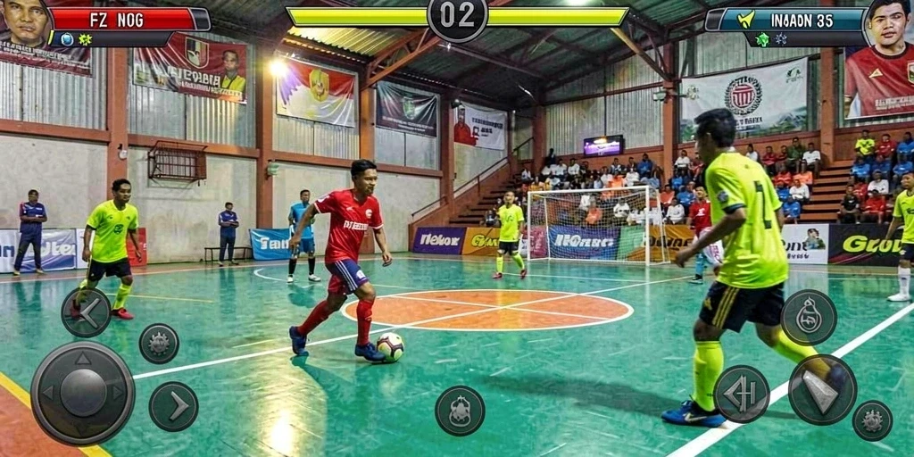 Tampilan menarik dari layar utama permainan.