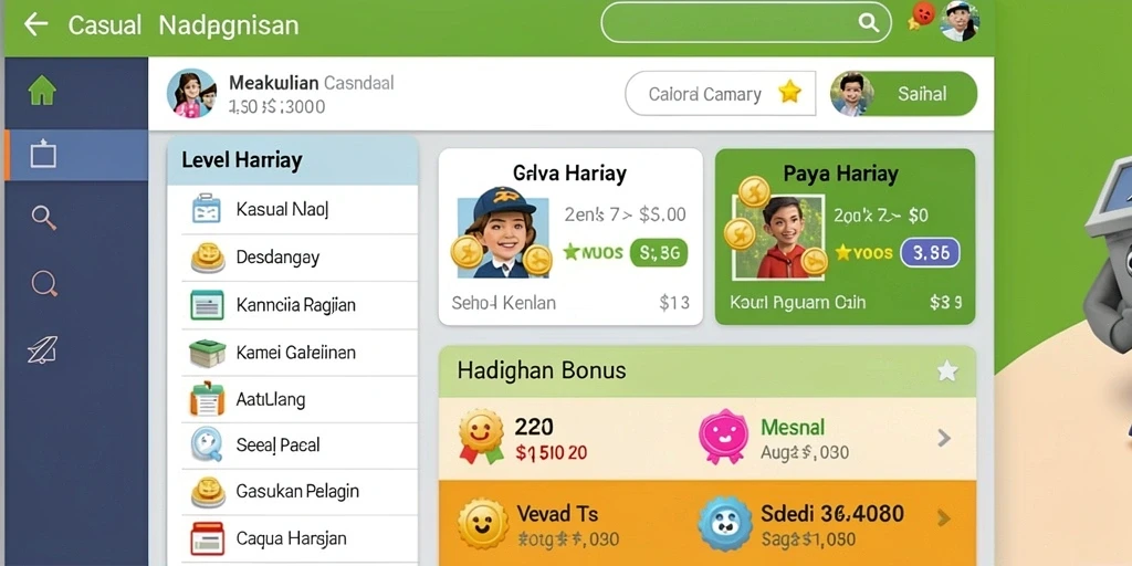 Tampilan awal PGSTAR777 yang menarik dan mudah dinavigasi.