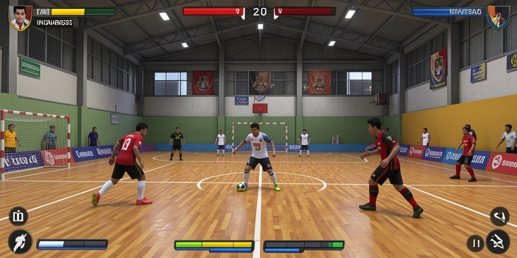 Tangkapan layar dari gameplay seru di REBAHIN.