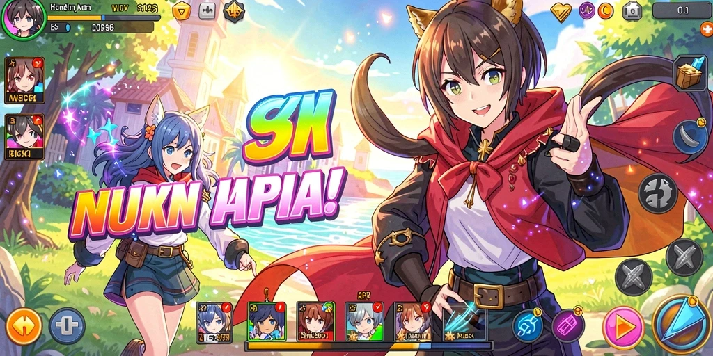 Tampilan grafis yang menarik dan modern.