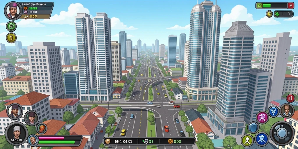 Tampilan awal yang menarik dengan desain modern.