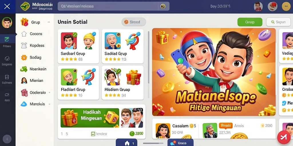 Tampilan grafik yang memukau dan menarik.