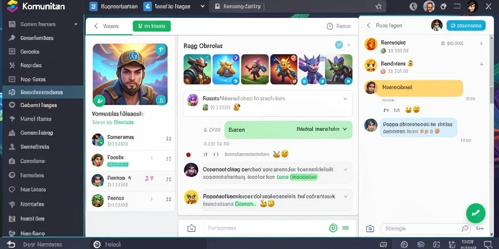 Screenshot menampilkan karakter utama dalam aksi penuh warna.