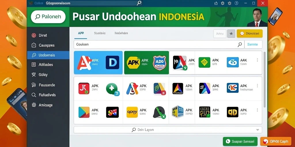 Screenshot menunjukkan tampilan awal permainan yang menarik.