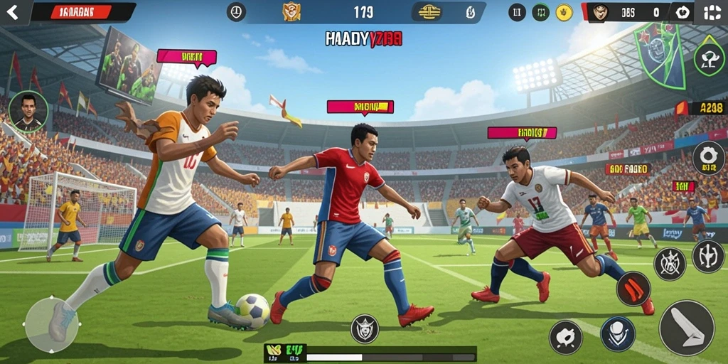 Tangkapan layar ini menunjukkan momen seru saat menyelesaikan level yang menantang.